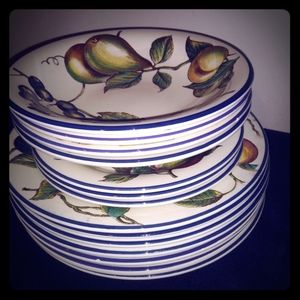 Pier One Plate Set